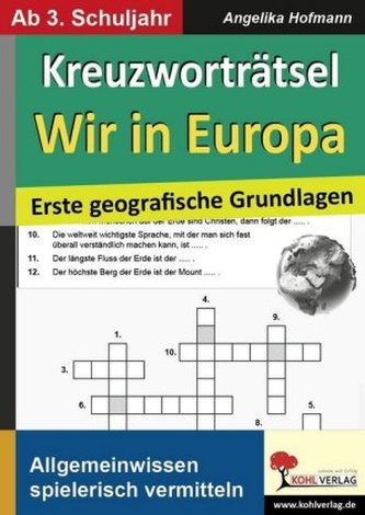 Kreuzworträtsel Wir in Europa