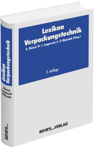 Lexikon Verpackungstechnik