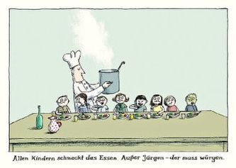 Alle Kinder-Postkartenset Motiv 'Jürgen'