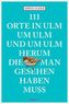 111 Orte in Ulm um Ulm und um Ulm herum, die man gesehen haben muss