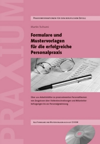 Formulare und Mustervorlagen für die erfolgreiche Personalpraxis, m. CD-ROM