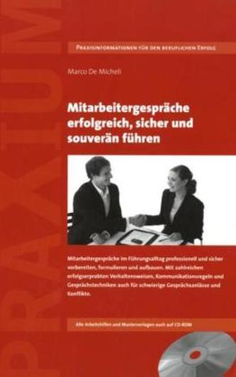 Mitarbeitergespräche erfolgreich, sicher und souverän führen, m. CD-ROM