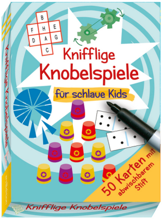 Knifflige Knobelspiele für schlaue Kids