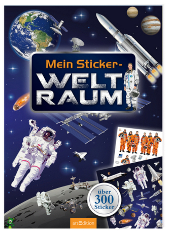 Mein Sticker-Weltraum