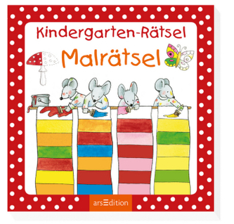 Kindergarten-Rätsel Malrätsel