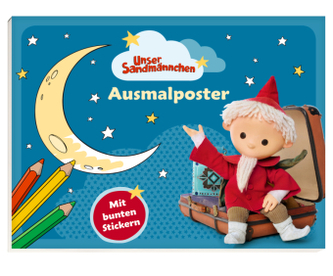 Unser Sandmännchen - Ausmalposter