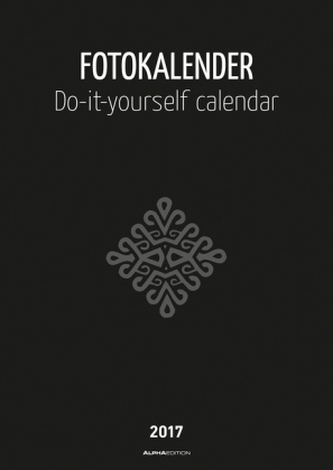 Fotokalender schwarz 2017 (Format 30 x 21 cm)