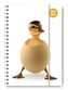 Collegetimer A5 Chick 2016/2017 - Ringbuch