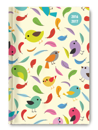 Collegetimer A5 Birds 2016/2017
