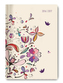 Collegetimer A6 Flower Art 2016/2017