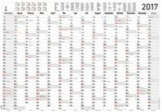 Jahresplaner XL 14 Monate 2017