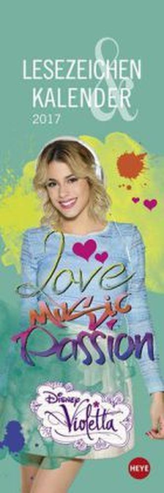 Violetta Lesezeichen & Kalender 2017