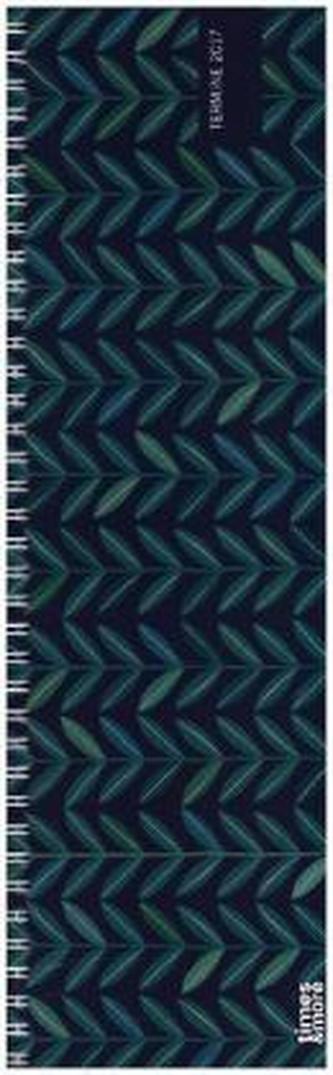 Blätter Wochenquerplaner petrol 2017