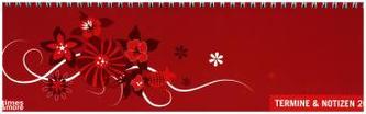 Ranke Wochenquerplaner rot 2017