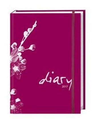 Tages-Agenda A6, modern pink 2017