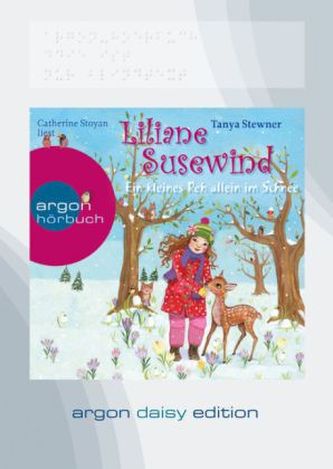 Liliane Susewind, Ein kleines Reh allein im Schnee, 1 MP3-CD (DAISY Edition)