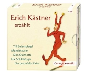 Erich Kästner erzählt, 5 Audio-CDs