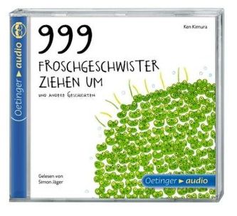999 Froschgeschwister ziehen um und andere Geschichten, 1 Audio-CD