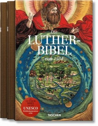 Die Luther-Bibel von 1534, 2 Bde. mit Begleitheft