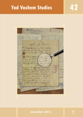 Yad Vashem Studies. Vol.42/1
