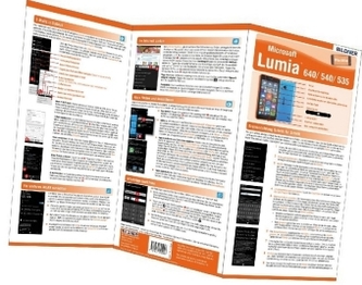 Microsoft Lumia 640 / 540 / 535 - die fehlende Anleitung!, 1 Falttafel