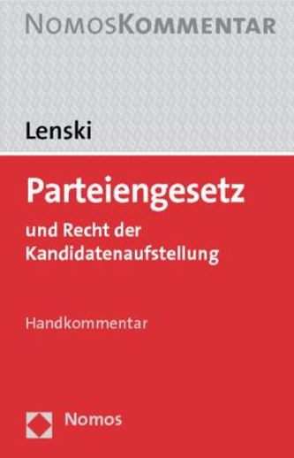 Parteiengesetz (PartG), Kommentar