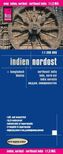 World Mapping Project Reise Know-How Landkarte Indien, Nordost (1:1.300.000). Notheast India / Inde, nord-est / India noreste