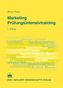 Marketing Prüfungsintensivtraining