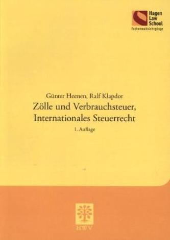 Zölle und Verbrauchsteuer, Internationales Steuerrecht