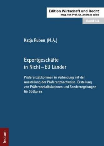 Exportgeschäfte in Nicht-EU Länder