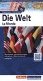 Hallwag Karte Die Welt, politische Karte. Le monde, Carte politique