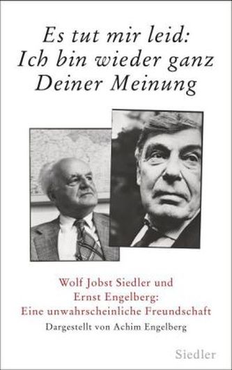 'Es tut mir leid: Ich bin wieder ganz Deiner Meinung'