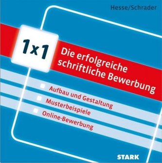 1x1 Die erfolgreiche schriftliche Bewerbung