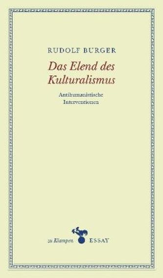 Das Elend des Kulturalismus