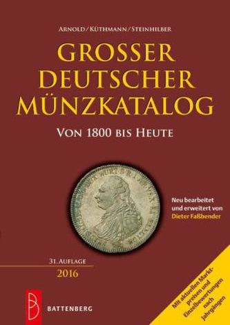 Großer deutscher Münzkatalog 2016