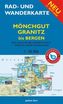 Rad- und Wanderkarte Mönchgut, Granitz, bis Bergen
