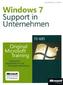 Microsoft Windows 7 Unternehmenssupport