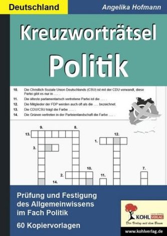 Kreuzworträtsel Politik in Deutschland