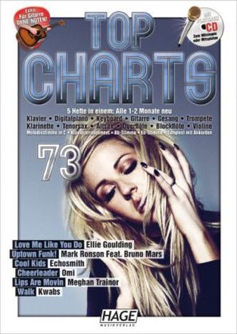 Charts, m. Audio-CD. Bd.73