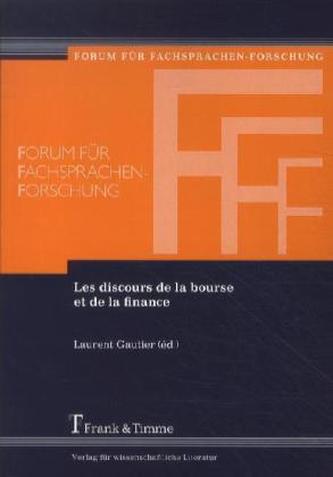 Les discours de la bourse et de la finance