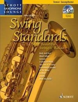Swing Standards, für Tenor-Saxophon, Einzelstimme u. Klaviersatz, m. Audio-CD