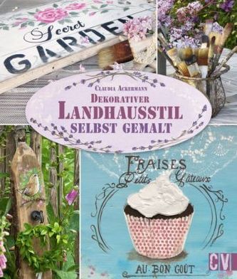 Dekorativer Landhausstil selbst gemalt