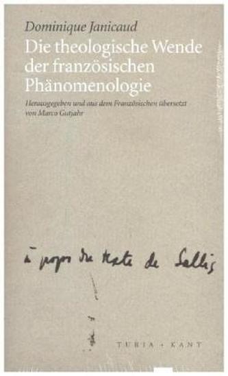 Die theologische Wende der französischen Phänomenologie