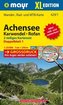 Mayr Karte Achensee, Karwendel, Rofan, 2 Bl.