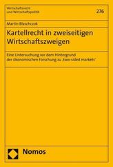 Kartellrecht in zweiseitigen Wirtschaftszweigen