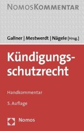 Kündigungsschutzrecht (KSchR), Handkommentar