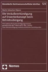 Die Veräußererkündigung auf Erwerberkonzept beim Betriebsübergang