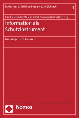 Information als Schutzinstrument