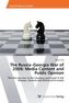 The Russia Georgia War of 2008: Media Content and Public Opinion