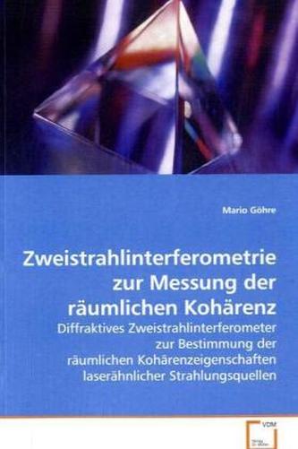 Zweistrahlinterferometrie zur Messung der räumlichen Kohärenz